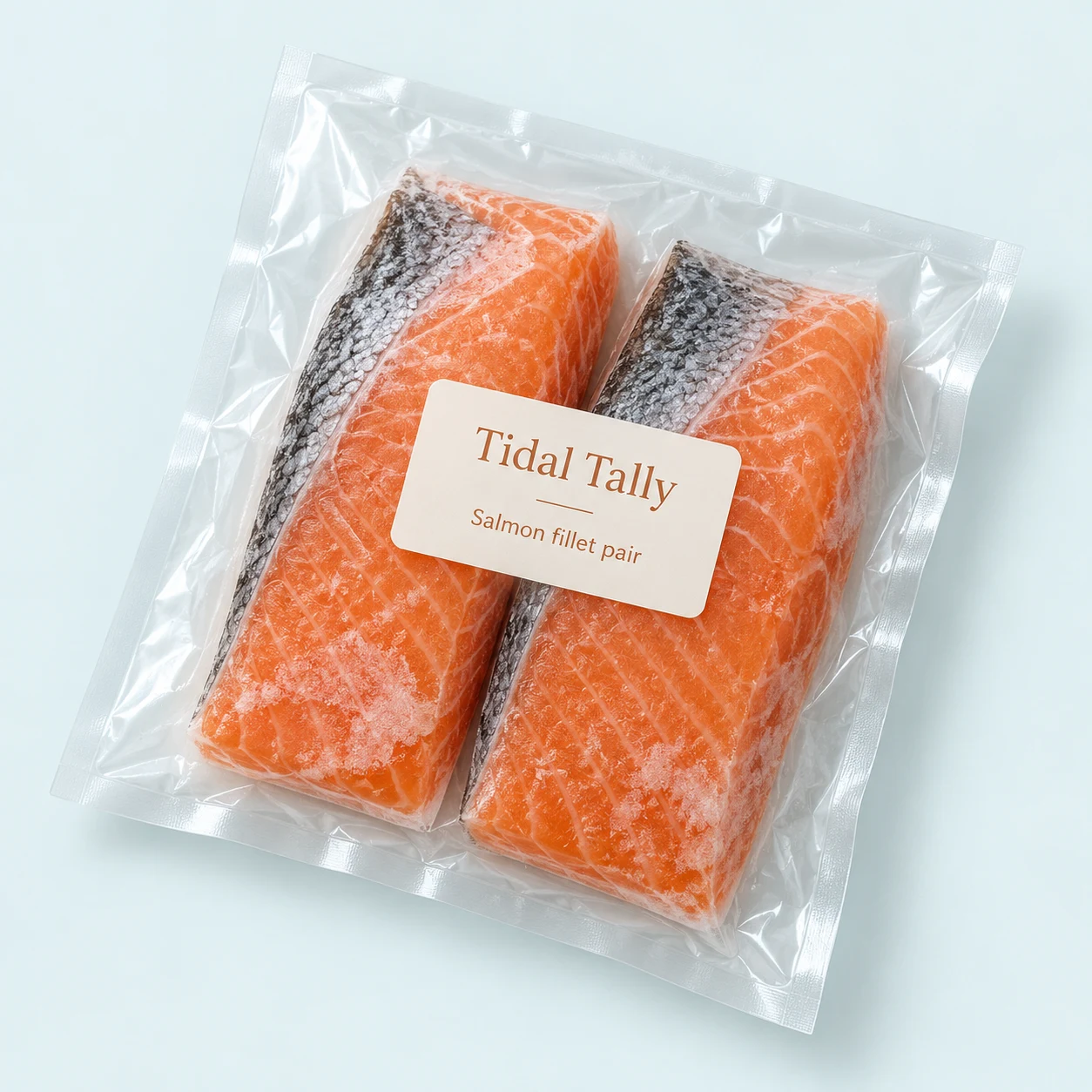 Salmon fillet pair